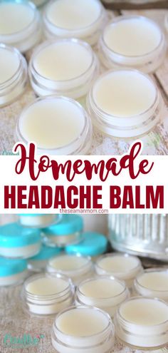 A headache can be unbearable. But sometimes all you need is a little touch of home remedies to relieve the pain. Here is the best and easiest headache balm recipe to get rid of a headache instantly. Headache Balm, Get Rid Of A Headache, Getting Rid Of Headaches, Marjoram Essential Oil, Balm Recipe, Herbal Remedies Recipes, Headache Relief