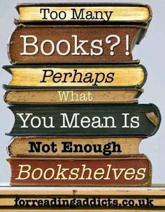 Not Enough, The Words, Bookshelves, Books