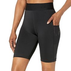 85% Recycled Polyester, 15% Elastane Pull On Closure Machine Wash Women's Biker Short Tights Designed To Protect Against Period Leaks While You Train Tight Fit: Wears Next To Skin Techfit: Techfit Focuses Your Muscles' Energy To Generate Maximum Explosive Power, Acceleration And Long-Term Endurance Stash Your Stuff: Power Mesh Side Pocket Stores Small Items Fitted Activewear With Built-in Shorts For Outdoor Activities, Adidas Activewear With Built-in Shorts For Running, Adidas Activewear With Built-in Shorts, Adidas Sporty Activewear With Built-in Shorts, Fitted Black Activewear For Outdoor Activities, Compressive Black Biker Shorts For Cycling, Black Sportswear Biker Shorts For Cycling, Black Flexible Activewear For Cycling, Black High Stretch Activewear For Cycling