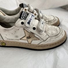 Pre Owned Condition, They're Customized, Please Check The Photos All The Sales Are Final Shoes Golden Goose, Goose Shoes, Golden Goose Shoes, Kids Sneakers, Golden Goose, Kids Shoes, Kids Shop, Stars, Sneakers