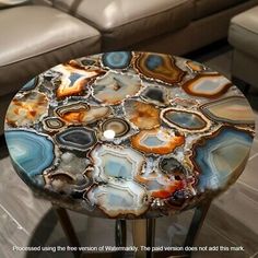 Fortification Agate. Then we can be used as dining tables, coffee tables, Center tables, conference tables, chess boards, reading tables, bar tables, Garden table, side and corner tables or any other use as per the indoor and outdoor decor. Resin Coffee Table Ideas, Resin Art Table, Round Marble Coffee Table, Funky Table, Corner Tables, Deck Restoration, Amazing Resin, Marble Round Coffee Table, Resin Table Top