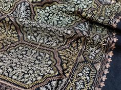 Designer Shawl, Shawl Pashmina, Shawl Wedding, Kashmiri Shawls, Embroidered Scarf, Wedding Shawl, Pashmina Scarf, Shawls And Wraps, Shawl