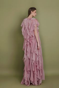 Description Pink Column, Long dress Loose, Short Sleeves Open neckline Chiffon Dry Clean Made in Lebanon EDFW23 1770LD Chiffon Shirt Dress, Chiffon Ruffle Dress, Most Beautiful Wedding, Most Beautiful Wedding Dresses, Unique Prom Dresses, Timeless Dress, Blush Dresses, Chiffon Ruffle, Chiffon Shirt