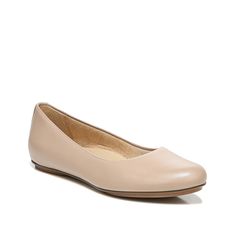 Naturalizer-Maxwell Ballet Flat The Maxwell ballet flat from Naturalizer is perfect for a 'casual and out' look. This slip-on is styled with luxe leather upper, Contour+ technology and responsive all-day cushioning. WHY You’ll Love IT: This style is from Naturalizer's True Colors collection: an inclusive spectrum of neutral tones that celebrates all women and the unique skin we're in. Available in an inclusive size range of tough-to-find sizes and widths for a custom-designed fit and feel for al Beige Square, Keds Style, Vintage Kelly, Bridal Wedding Shoes, Converse Style, Adidas Fashion, Naturalizer Shoes, Trending Sneakers, Nike Fashion