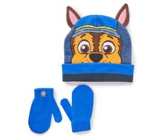 Little ones will love going out to play in this Paw Patrol cold-weather accessory set. It includes a hat and pair of mittens in their favorite theme so staying cozy and looking great will be a cinch. Stash this set in the car, backpack or coat pockets so you child is never without a hat or mittens. Winter Hats For Playtime, Paw Patrol Chase, Chase Paw Patrol, Coat Pocket, In The Car, Cold Weather Accessories, Paw Patrol, To Play, Action Figures