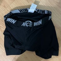 New Opened Package Never Used Stretch Black Boxer Briefs With Letter Print, Black Moisture-wicking Casual Boxer Briefs, Casual Black Boxer Briefs With Letter Print, Nba Basketball Shorts, Sweat Shorts Men, Nike Basketball Shorts, Nike Athletic Shorts, Mens Lululemon, Nike Running Shorts