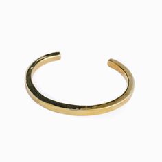 TEXTURED MINIMAL BRACELET | BRASS - JewelryLab Modern Hammered Bangle For Everyday Wear, Modern Hammered Bangle For Everyday, Modern Hammered Bracelets For Everyday, Minimalist Everyday Hammered Bangle, Everyday Minimalist Hammered Bangle, Minimalist Hammered Bangle For Everyday, Minimalist Yellow Gold Sterling Silver Bracelet For Everyday, Minimalist Hammered Bracelet Bangle, Minimalist Hammered Bangle Bracelet