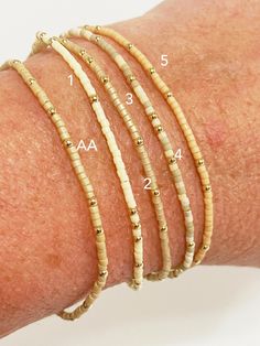 Bangle Stack, Stack Bracelets, Stacked Bangles, Bead Bangles, Fun Summer, Summer Colors, Bracelet Stack, 14kt Gold, Chain Link Bracelet