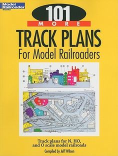 1011 more track plans for model railroads