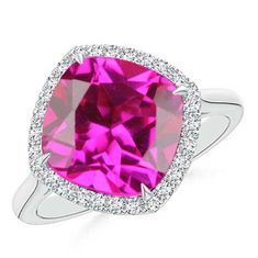 14KT Gold Natural Pink Tourmaline 2.09Ct & IGI Certified Diamond Wedding Ring Today We Have a Solid 14KT White Gold Cushion Shape/Cut, Natural and Untreated, Genuine Pink Tourmaline & Diamond, of the Most Beautiful Pink Color. This Ring is made out of Solid 14KT White Gold and Beautiful Pink Tourmaline & Diamond it is one of the Most Sought Out After Classic Designs of all Fine Ring. Further More, This Pink Tourmaline with its One of a Kind Color and Fire, is Extremely Unique.   This is a most beautiful ring because of the color this Pink Tourmaline has and it is made with excellent craftsmanship. this ring will bring value and status to your life. Total Carat Weight - 2.09 Carat Tourmaline Weight - 1.93 Carat  Natural Diamond Weight - 0.16Ct Ring Size - Ring Is Currently US SIZE 7.00 howe Gold Cushions, Fine Ring, 14kt Gold, Diamond Wedding Rings, Wedding Ring Sets, Pink Tourmaline, Diamond Wedding, Diamond Rings, Beautiful Rings