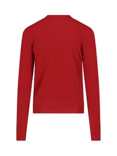 Drumohr basic sweater in red cashmere with crewneck, ribbed trim, straight hem. Composition: 100% Cashmere Basic Sweater, Basic Sweaters, Cashmere Color, Modern Gentleman, Sweater Sale, Engineered Garments, Wool Blend Sweater, Jumper Sweater, Black Wool