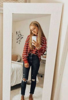 2019 School Outfits, Senior Outfit Ideas For School, Casual School Outfits, Outfits Casual