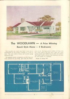 an old house with blueprints on it and the floor plan is shown in red