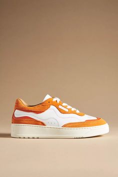 ALOHAS Low-Top Sneakers | Anthropologie City Sneakers, Sorel Kinetic, Orange Fits, Footwear Design, Knit Sneakers, Tie Styles, Star Sneakers, Stella Mccartney Adidas, Low Top Sneakers