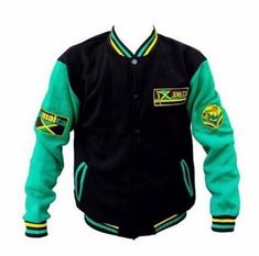 Thick and warm Fitted Long Sleeve Varsity Jacket For Winter, Winter Fleece Varsity Jacket With Long Sleeves, Casual Fitted Varsity Jacket For Winter, Casual Green Winter Varsity Jacket, Fitted Casual Fleece Jacket, Casual Fitted Fleece Jacket For Winter, Fitted Casual Winter Fleece Jacket, Casual Fitted Green Varsity Jacket, Casual Green Fitted Varsity Jacket