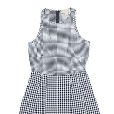 Item is in good used condition. >Size: UK 8 >Armpit To Armpit: 15" >Armpit To Cuff: N/A" >Collar To Hem: 36" Sleeveless Gingham Plaid Fitted Dress, Sleeveless Plaid Dress For Spring, Sleeveless Cotton Plaid Dress For Picnic, Gingham Sleeveless Dress For Picnic, Picnic Gingham Sleeveless Dress, Sleeveless Houndstooth Summer Dress, Sleeveless Houndstooth Plaid Summer Dress, Sleeveless Houndstooth Plaid Dress For Summer, Fitted Sleeveless Plaid Casual Dress