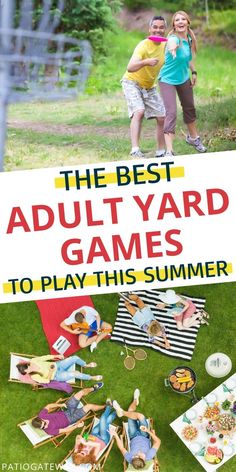 the best adult yard games to play this summer