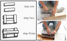 step by step instructions on how to make a diy wood flooring kit for your home