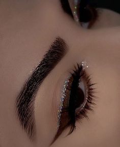 Chocolate Palette, Eye Makeup Images, Prom Eye Makeup, Beginners Eye Makeup, Glitter Liner, Cute Eye Makeup, Eye Makeup Techniques, Eye Makeup Pictures, Smink Inspiration