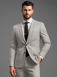 Enrobe yourself in aristocratic elegance and cultivated aesthetics with the distinguished Loro Piana Matias Linen Wool Silk Suit. Meticulously woven from a premium fusion of linen, wool, and silk, and adorned with elegant grey stripes, this ensemble offers an unmatched blend of comfort and breathability. Whether commanding the spotlight at a radiant summer wedding or exuding confidence at a prestigious business luncheon, this masterpiece sets you apart as a true connoisseur of style.    A marriage of elegance and comfort, Loro Piana fabrics are made using the highest quality raw materials in the world, in their purest form or blended together. A sophisticated response to the dictates of contemporary elegance, these fabrics lend themselves to a wide range of styles to meet the varied needs Italian Shirts, Tweed Pants, Italian Suit, Linen Suits, Linen Jackets, Tweed Suits, Silk Suit, Suits For Sale, Cotton Suits