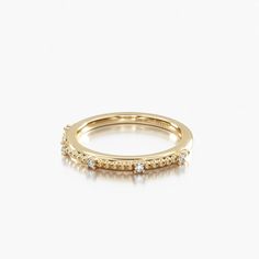 18K Yellow Gold Beaded Diamond Ring. Charming and feminine are the perfect words to describe this dainty diamond ring. Glittering diamonds adorn this captivating beaded band. Cancel Culture, Dainty Diamond Ring, Couple Ring, Beaded Wedding, Set Jewelry, Words To Describe, Matching Band, Couple Rings, Wedding Rings For Women