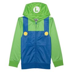 This fun and cozy Boys 8-20 Nintendo Super Mario Bros. Hooded Cosplay Fleece Sweatshirt is the perfect pick to upgrade his wardrobe. Click on this KIDS APPAREL & SHOES GUIDE to find the perfect fit and more! This fun and cozy Boys 8-20 Nintendo Super Mario Bros. Hooded Cosplay Fleece Sweatshirt is the perfect pick to upgrade his wardrobe. Click on this KIDS APPAREL & SHOES GUIDE to find the perfect fit and more! FEATURES Attached hood Long sleeves Front zip closure 2 front pockets Ribbed hemline Shoes Guide, Mario Bros., Fleece Sweatshirt, Super Mario Bros, Mario Bros, Super Mario, Nintendo, Mario, Perfect Fit