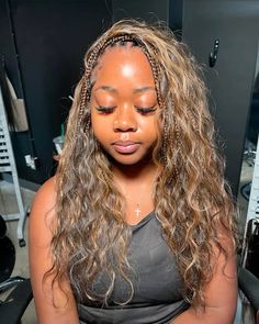 Boho Braids On Natural Hair, Styles On Natural Hair, Boho Braids Hairstyles, Braids On Natural Hair, Boho Braided Hairstyles, Nails Tattoo, Bohemian Braids, Goddess Braids Hairstyles, African Hair Braiding Styles