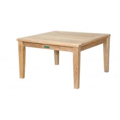 a small wooden table with one leg on the top and two legs on the bottom