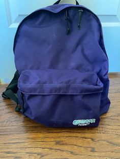 Vintage purple outdoor products backpack from 90s made in USA in great condition. Water resistance inside is perfect/near mint and no damages outside.  Gregory, Arc'teryx, Jansport, north face, vintage, 80s, 70s, 60s, Casual Purple Backpack For Outdoor, Casual Purple Outdoor Backpack, Purple Backpack For Outdoor Activities, Vintage Outdoor, Outdoor Products, Vintage Purple, Backpack Purse, North Face, The North Face