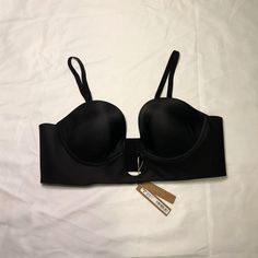 Questions? Leave A Comment Below! Deep Plunge, Leave A Comment, Shapewear, Women's Intimates, Bra, Women Shopping, Black, Color