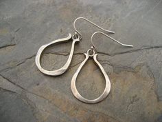 Decanter hoop earrings Modern Handmade Teardrop Jewelry, Teardrop Oxidized Hoop Earrings As Gift, Teardrop Oxidized Hoop Earrings For Gift, Minimalist Hammered Teardrop Jewelry, Sterling Silver Teardrop Hoop Earrings For Everyday, Modern Sterling Silver Pear-shaped Earrings, Hand Forged Silver Teardrop Earrings, Hand Forged Drop Earrings For Gift, Artisan Handmade Teardrop Hoop Earrings