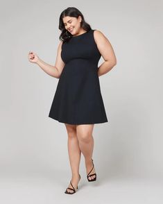 Designed using smoothing premium ponte fabric, this dress is versatile and easy to dress up or down for any occasion, plus it’s machine-washable. Pleats Dress, Easter Dresses For Toddlers, Plum Dress, Mock Neck Dress, Column Dress, Crewneck Dress, Sleeveless Sheath Dress, Black Sleeveless Dress, Fit And Flare Dress