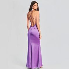 Reposhing This Item I Purchased From @Bmw1723. The Dress Came After My Event. Still New With Tags, Unworn. Questions? Leave A Comment Below! Orchid Purple Color, Sequin Halter Dress, Gold Maxi Dress, Sleek Dress, Milly Dress, Orchid Purple, Maxi Gown Dress, Rainbow Dress, Bow Detail Dress