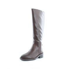 Features - Round-Toe Riding Boots With Inner Ankle Zipper Closure - Cushioned Insole For Added Comfort - Leather Upper; Manmade Lining; Manmade Sole - 1-1/4" Block Heel - Zippered Side Closure - Comfortable And Classy - Low Stacked Heel - Shaft Height And Circumference Vary By Size Brand: Sam Edelman Style: Mable Color: Spiced Pecan Width: Medium Heel Height: 1.75 Inches Material: Leather Condition: New With Box Suggested Retail: $200.00 Brown Leather Waterproof Boots With Removable Insole, Brown Waterproof Boots For Fall, Brown Medium Width Waterproof Boots For Fall, Brown Riding Boots With Leather Footbed, Brown Leather Waterproof Boots For Work, Brown Calf Leather Boots With Flat Heel, Brown Waterproof Riding Boots With Round Toe, Brown Waterproof Boots For Fall Riding, Brown Waterproof Boots For Riding In Fall