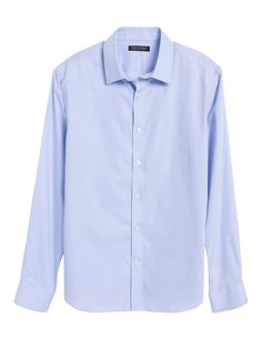 No need to iron, this soft, 100% cotton dress shirt is specially engineered to resist wrinkles so it stays looking crisp and pulled-together.  Spread collar.  Clean front.  Adjustable double-button barrel cuffs.  French placket for a clean look.  Interlined collar for a crisp finish.  Triangular gusset at side seams for durability.  Shirttail hem.  Slim fit.  Untucked: Hits at the high hip.  Runs 1" shorter through the body for an untucked look that still looks sharp.  Center back length (size M Semi-formal Wrinkle-resistant Button-up Shirt, Wrinkle-resistant Button-up Shirt For Spring, Spring Wrinkle-resistant Button-up Dress Shirt, Wrinkle-resistant Long Sleeve Dress Shirt For Formal Occasions, Wrinkle-resistant Long Sleeve Dress Shirt For Business, Wrinkle-resistant Long Sleeve Formal Dress Shirt, Solid Color Wrinkle-resistant Dress Shirt For Work, Wrinkle-resistant Long Sleeve Business Shirt, Formal Wrinkle-resistant Dress Shirt