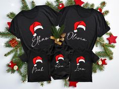 Matching Family Christmas Shirts, Custom Christmas Tee, Family Christmas Shirt, Matching Xmas Tees, Personalized Name Christmas Family Shirt 👉USEpicTees👈 USEpicTees is a family owned small business that makes a wide variety of t-shirts and other apparel to bring Joy into people's lives.  👉SHIPPING TIMES👈 In most cases, shirts are made-to-order and require 2-7 business days of production time. After shipping out, please allow 2-5 business days (estimated) for delivery to the continental USA. Matching Family Christmas Shirts, Christmas Family Shirt, Xmas Tees, Name Christmas, Family Christmas Shirts, Family Shirt, Christmas Family, Christmas Tees, Custom Christmas