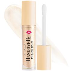 Hangover Pillow Balm Ultra-Hydrating Lip Balm | Too Faced Concealer Guide, Mascara Guide, Spn Dr, Plumping Lipstick, Vanilla Color, Vanilla Lip Balm, Highlighter Set, The Hangover, Hydrating Lip Balm