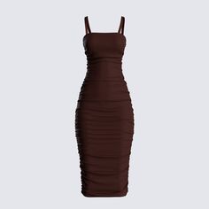 She's sexy and sophisticated 😍 This scrunched dress will be huggin' you in all the right places and give that bootie oomph 🔥 Bodycon Midi Dress With Ruched Straight Neckline, Bodycon Midi Dress With Straight Neckline And Ruched Detail, Square Neck Ruched Midi Dress For Night Out, Ruched Midi Dress With Square Neck For Night Out, Stretch Midi Dress With Ruched Straight Neckline, Stretch Midi Dress With Ruched Detail And Straight Neckline, Scrunched Dress, Wanting More, All The Right Places