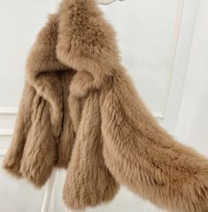 ad eBay - Find many great new & used options and get the best deals for Women's Real Fur Knitted Coat Casual Hooded Coat Loose Warm Bat Sleeve Top at the best online prices at eBay! Free shipping for many products! Bat Sleeve Top, Bat Sleeve, Fox Fur Coat, Basic Jackets, Honda Fit, Knitted Coat, Real Fur, Hooded Coat, Casual Coat