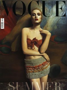 Karen Elson Throughout the Years in Vogue – VOGUEGRAPHY Fashion Magazine Covers Photography, Edgy Fashion Photography, Italian Vogue, Viviane Sassen, Jessica Stam, Mode Editorials, Vogue Magazine Covers, Karen Elson, Bruce Weber