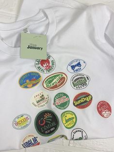 Fruit sticker t-shirt graphic tee fruit shirt food shirt | Etsy Fruit Shirt, Food Shirt, Colorful Fruit, Hand Drawn Design, My Parents, Dream Clothes, Cute Shirts, Graphic Shirts, Infant Tees