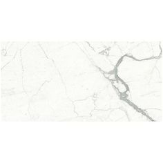 a white marble wallpaper with grey veining on the top and bottom, as well as an image of a river running through it