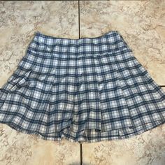 Hollister S Skirt Hollister, Blue White, Womens Skirt, Color Blue, Blue And White, Skirt, Women Shopping, Blue, White