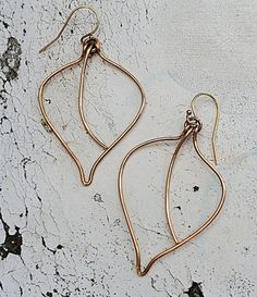 Light and airy small bronze loose leaf earrings Gold Leaf-shaped Nickel-free Earrings, Rose Gold Brass Hoop Earrings With Ear Wire, Rose Gold Hoop Earrings With Brass, Elegant Rose Gold Leaf Jewelry, Elegant Rose Gold Leaf-shaped Jewelry, Gold Leaf-shaped Single Earring, Gold Single Leaf-shaped Earring, Metal Leaf-shaped Jewelry For Gifts, Metal Leaf-shaped Jewelry Gift