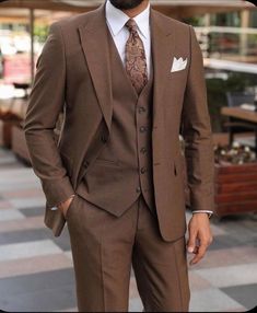 This is a Classy Rust Brown color 3 Piece Suit by Goldenfashionstore /crafted from high quality fabric and imported materials. Our products are handcrafted by experienced tailors who make sure the that the stitching is precise, lining is proper and the overall product is sturdy enough to not go out of shape for more than a few years. Also all our products have extra margins in their length, sleeves, sides so it's easily alterable if your size changes after some time. To see more available colour Three Pieces Suits Men, Three Piece Suit For Groom, Brown Three Piece Suit Men, Brown Suit Men Wedding, Brown Suits For Men Wedding, Brown Three Piece Suit, Brown Groomsmen Suits, Brown Suit Wedding, Three Piece Suit Mens