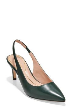 Designer Pumps, Slingback Pump, Arch Support, Cole Haan, Women's Pumps, Rubber Sole, Shoe Boots, Outfit Ideas, Nordstrom