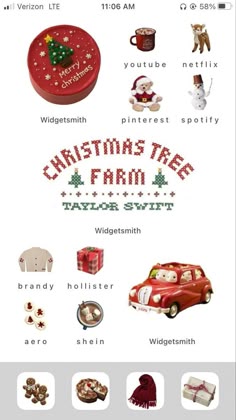 christmas tea and farm fair flyer