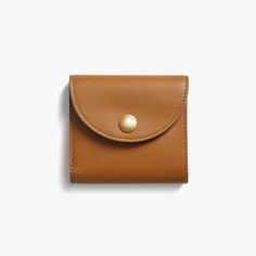 Birdy Small Snap Wallet|Natural Leather | Shinola® Detroit Compact Leather Trifold Wallet For Everyday, Versatile Trifold Wallet With Coin Pocket For Daily Use, Leather Trifold Wallet With Magnetic Closure For Travel, Everyday Leather Trifold Wallet With Flat Pocket, Trifold Coin Purse For Everyday Use, Travel Bifold Coin Purse With Snap Closure, Everyday Trifold Wallet With Snap Closure, Compact Trifold Wallet With Coin Pocket For Travel, Compact Trifold Travel Wallet With Coin Pocket