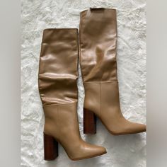 Nwt Size 38 Zara Boots, Zara Shoes, Shoe Lover, Zara Women, Shoes Heels Boots, Women's Boots, Shoes Women Heels, Heeled Boots, Knee Length