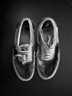 thrashed Vans. Weasley Aesthetic, A Well Traveled Woman, Le Grand Bleu, Golden Trio, Blue Crush, Old Shoes, Ron Weasley, Sperry Sneaker